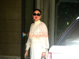 Photos: Kareena Kapoor Khan, Saif Ali Khan and Karisma Kapoor snapped at Randhir Kapoor’s house in Bandra