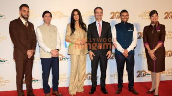 Photos: Katrina Kaif, Neha Dhupia and Angad Bedi at the celebration of Etihad Airways 20 Years of operations in India