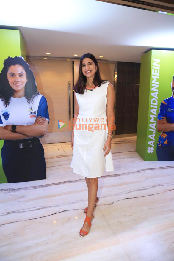 photos rakul preet singh sonali bendre sania mirza and more attend tennis premier league season 6 auctions at sahara star in mumb