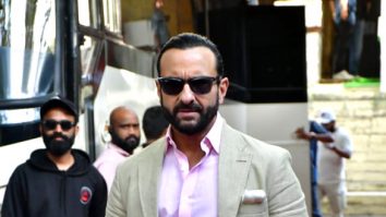Photos: Saif Ali Khan, Janhavi Kapoor and Jr NTR snapped promoting Devara