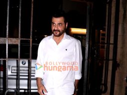 Photos: Sanjay Kapoor snapped at Malaika Arora’s mother’s house in Bandra