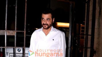 Photos: Sanjay Kapoor snapped at Malaika Arora’s mother’s house in Bandra
