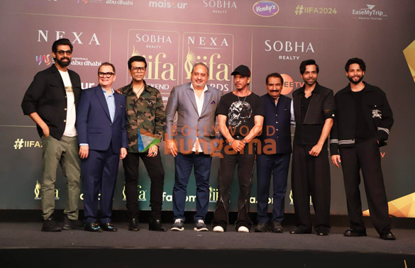 photos shah rukh khan karan johar rana daggubati and others grace the press conference of 24th iifa awards 3