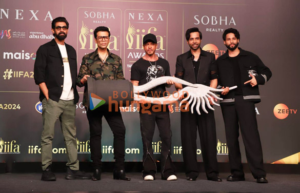 photos shah rukh khan karan johar rana daggubati and others grace the press conference of 24th iifa awards 4