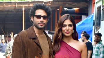 Photos: Siddhant Chaturvedi, Malavika Mohanan and Raghav Juyal snapped during Yudhra promotions on the sets of India’s Best Dancer