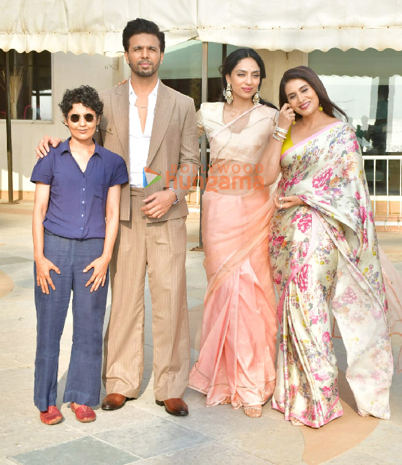 photos sobhita dhulipala sonali kulkarni and rajeev siddhartha snapped promoting love sitara 5