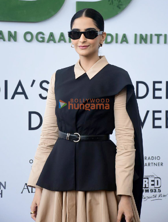 Photos: Sonam Kapoor Ahuja snapped attending India Design ID Mumbai 2024 event