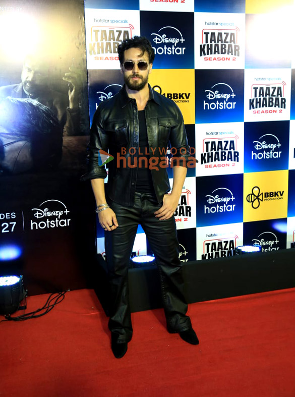 Photos: Tiger Shroff, Shehnaaz Gill and others grace the premiere of Taaza Khabar season 2 | Parties & Events