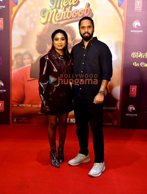 photos triptii dimri and others snapped at mere mehboob song launch from vicky vidya ka woh wala video 1