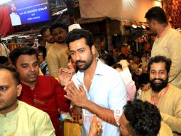 Photos: Vicky Kaushal, Esha Deol and others snapped at Lalbaugcha Raja