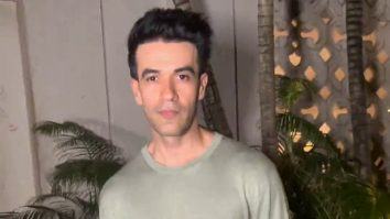 Punit Malhotra strikes a pose for paps in the city