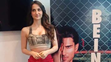 Elli AvrRam & Prateik Babbar get clicked by paps as they promote Beinteha