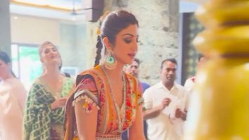 Twinning & winning! Shilpa Shetty bids farewell to Bappa