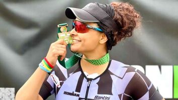 Saiyami Kher becomes the only Indian actress to finish the Ironman 70.3 Triathlon in Germany