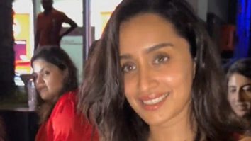 Shraddha Kapoor twinning with her friends in red!