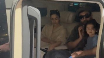 The cutest family! Raha gets clicked with dad Ranbir Kapoor & mom Alia Bhatt