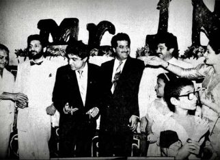 Throwback Thursday: Boney Kapoor shares ‘ICONIC’ photo of late wife Sridevi, brother Anil Kapoor, Shekhar Kapur, and Javed Akhtar in one frame from Mr. India premiere