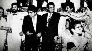 Throwback Thursday: Boney Kapoor shares ‘ICONIC’ photo of late wife Sridevi, brother Anil Kapoor, Shekhar Kapur, and Javed Akhtar in one frame from Mr. India premiere