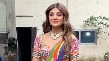 Multicolor is the new vibe! Shilpa Shetty poses for paps