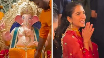 Ambani’s welcome ‘Antilia Cha Raja’ home, Anant Ambani and Radhika Merchant celebrate first Ganesh Chaturthi together