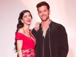 Hrithik Roshan reacts with “Woah” as his girlfriend Saba Azad stuns in red hot look