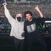 Kartik Aaryan surprises fans as he attends Grammy award-winning Alan Walker's show in Mumbai to promote Bhool Bhulaiyaa 3