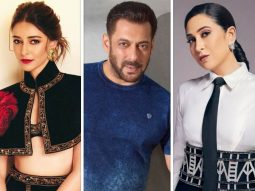 Ananya Panday admits that she has stuck a picture of Salman Khan and Karisma Kapoor in her vanity van mirror