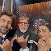 Spooky crossover: Bhool Bhulaiyaa 3 stars Kartik Aaryan and Vidya Balan meet ‘Bhootnath’ Amitabh Bachchan on KBC