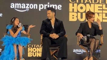 Cute moment with a little girl! Varun Dhawan and Samantha Ruth Prabhu