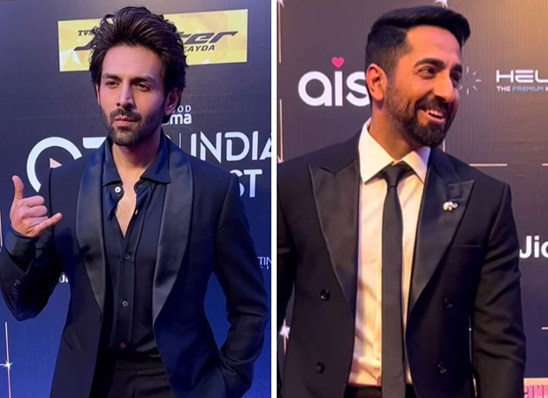 From Kartik Aaryan to Ayushmann Khurrana: Stars dressed in all black at Bollywood Hungama OTT Fest and India Entertainment Awards : Bollywood News