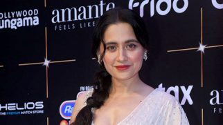 Sanjeeda Sheikh giving all Heeramandi vibes at Bollywood Hungama’s OTT India Fest