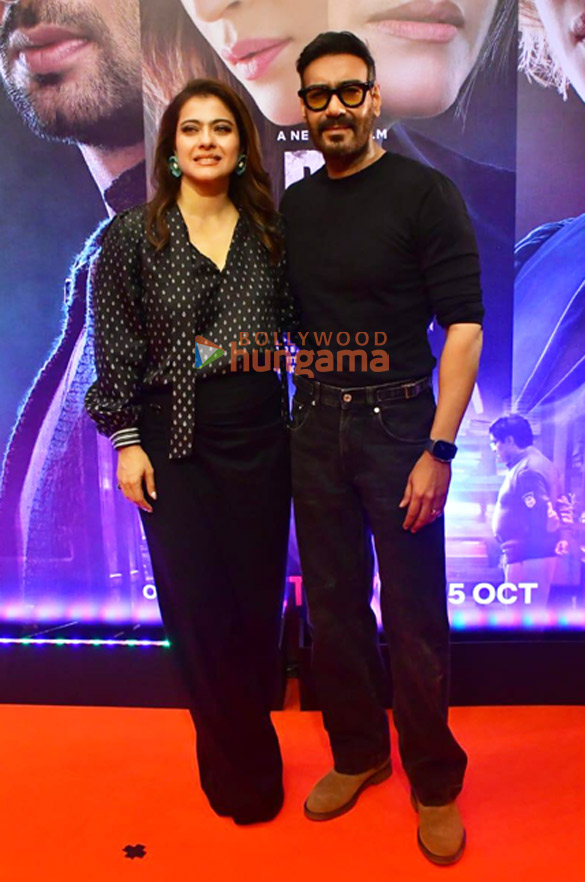 Photos: Ajay Devgn, Kajol, Kriti Sanon and others grace the premiere of Do Patti | Parties & Events