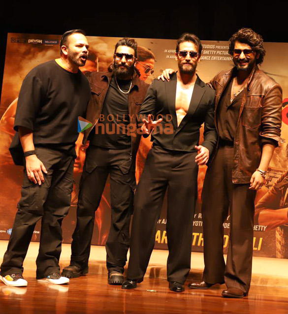 photos ajay devgn kareena kapoor khan tiger shroff ranveer singh arjun kapoor and others grace the trailer launch of singham again at nmacc 3 3