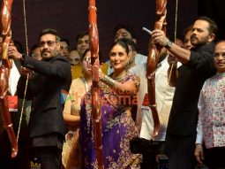 Photos: Ajay Devgn, Kareena Kapoor Khan and Rohit Shetty attend Ram Leela celebrations in New Delhi as they promote their film Singham Again