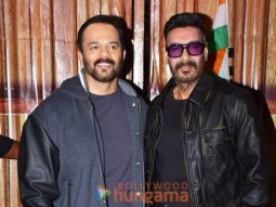 Photos: Ajay Devgn and Rohit Shetty snapped promoting Singham Again on the sets of Bigg Boss 18