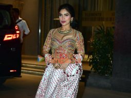 Photos: Bhumi Pednekar, Sharvari, Wamiqa Gabbi and others snapped attending Abu Jani and Sandeep Khosla’s Diwali party