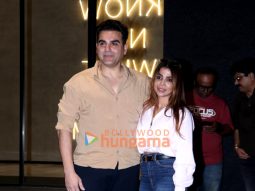 Photos: Arbaaz Khan, Sshura Khan and others snapped at Excel Entertainment’s office