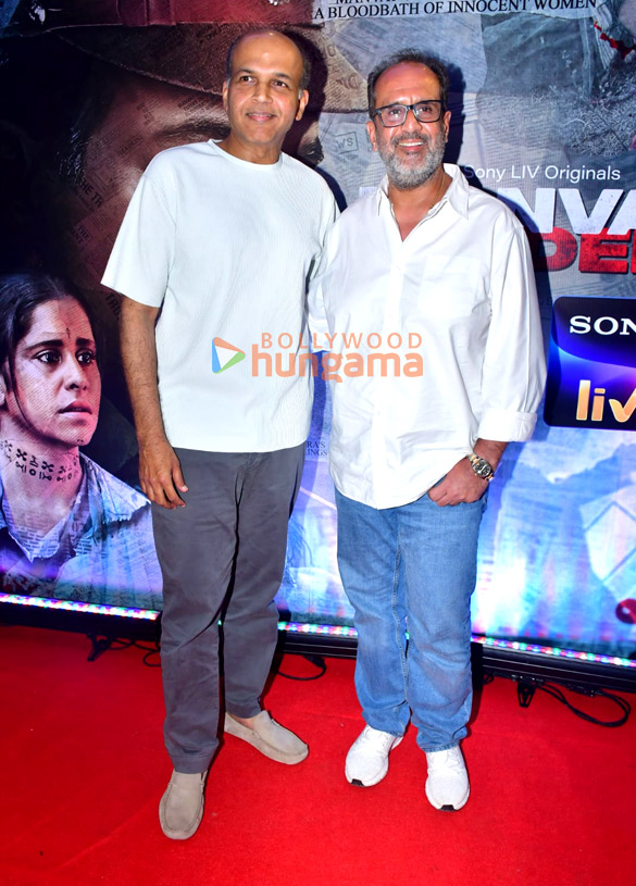 photos ashutosh gowariker sai tamhankar and others grace the premiere of manvat murders 10