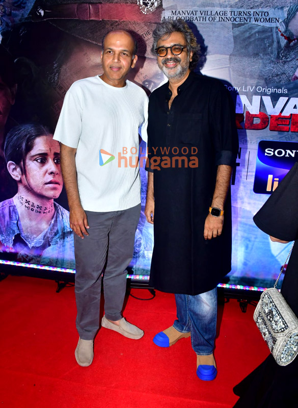 photos ashutosh gowariker sai tamhankar and others grace the premiere of manvat murders 12