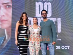 Photos: Kriti Sanon, Kajol and Shaheer Sheikh promotes Do Patti in Jaipur