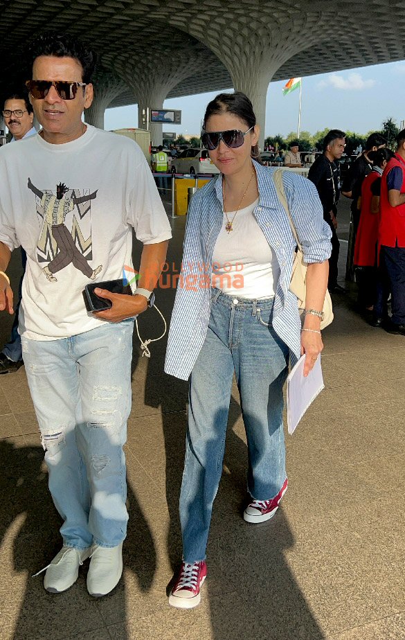 photos manoj bajpayee rajkummar rao patralekhaa and others snapped at the airport 4