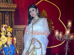 Photos: Mouni Roy, Kunal Verma, Puja Banerjee and many more snapped at the Goregaon Durga Mahotsav 2024