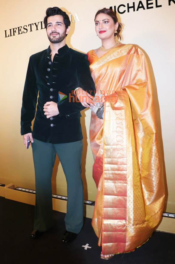 photos nushrratt bharuccha shriya saran sanjana sanghi and others grace the lifestyle asia diwali 2024 party 12