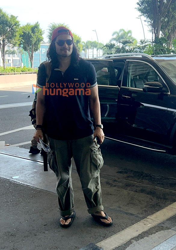 photos richa chadha ali fazal shreyas talpade and others snapped at the airport 2