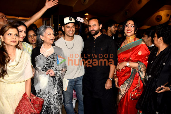 photos saif ali khan sharmila tagore soha ali khan and others attend the premiere of puratawn the ancient at mami film festival 1