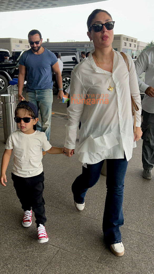 photos saif ali khan and kareena kapoor khan snapped at the airport 4 4