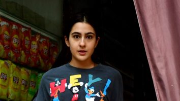 Photos: Sara Ali Khan snapped outside the gym in Juhu