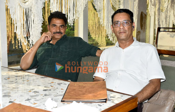 photos sayani gupta sayaji shinde amrinder gill and others snapped at press conference for their film mittran da challeya truck ni 4