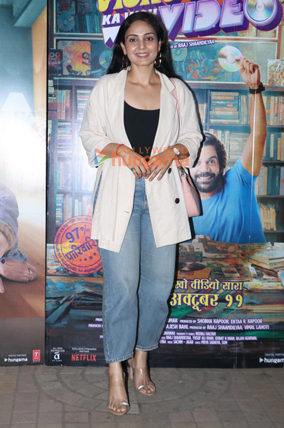 photos shehnaaz gill mallika sherawat and others grace the special screening of vicky vidya ka woh wala video 2