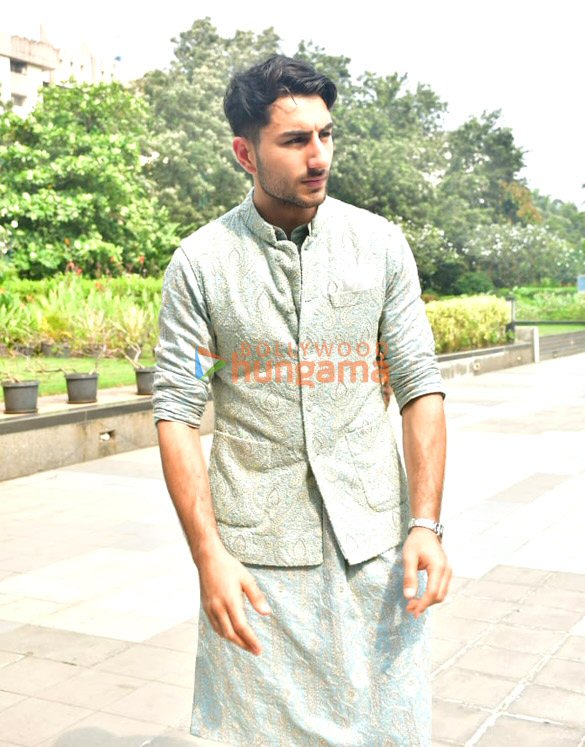 photos sidharth malhotra ibrahim ali khan lakshya and others attend dharma productions diwali pooja 2